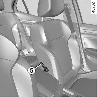 E-GUIDE.RENAULT.COM / BFB-Model / METHODS OF RESTRAINT IN ADDITION TO THE  FRONT SEAT BELTS