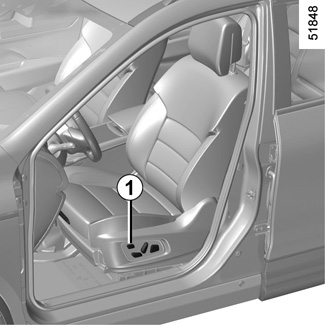 E-GUIDE.RENAULT.COM / Koleos-2 / Make the most of all your vehicle's  comfort / FRONT SEATS: functions